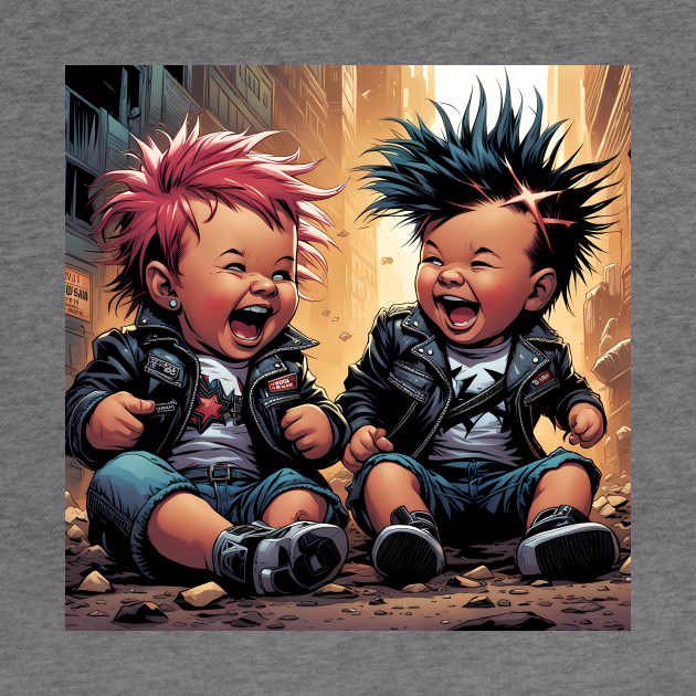 Punk Rock Toddlers by Colin-Bentham